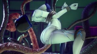 SUBVERSE: Demi Ravaged by Tentacles