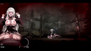 Sinisistar 2 - Gravekeeper chokes Lilia and force her to have sex.