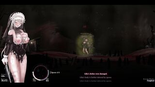 Sinisistar 2 - Lilia's body becomes a fungal bed.