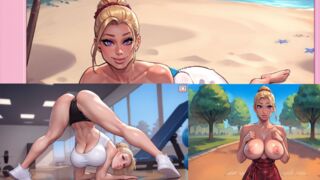 Game: “Tap 4 sex” - Beautiful blonde Sofia