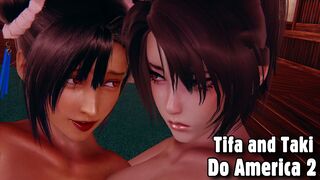 Tifa and Taki Do America 2