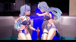 21. strinova - Double sex kanami