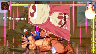 Minotaur and Horse man can't stop fucking Sugoroku's ass like beasts