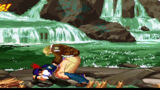 Terry Bogard vs Hotaru Futaba (MUGEN)