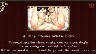 Welcome to Maison Chichigami - Sister Route - A loving three-way with the sisters