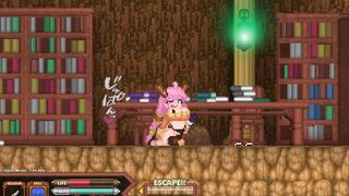 Drunk pink haired girl