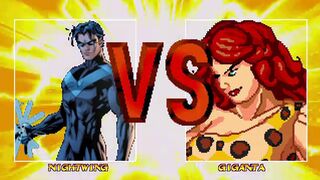 Nightwing VS Giganta