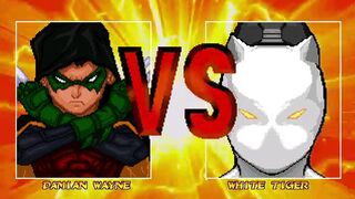 Damian Wayne VS White Tiger