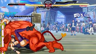 (RWBY) Blake vs Minotaur