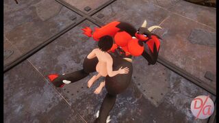 Palworld NSFW mod gameplay (Incineram)