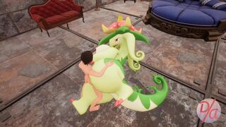 Palworld NSFW mod gameplay (Dinossom)