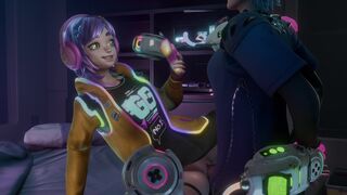 Mae and her toy control [GoldenSword] (Loop)