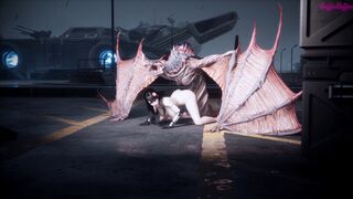 Operation Lovecraft - Juzi and big flying creatures