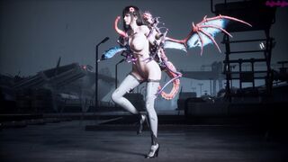 Operation Lovecraft - Juzi and small flying creatures