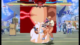 Hentaiman vs Petra&Maori&Lucifer&Konoha