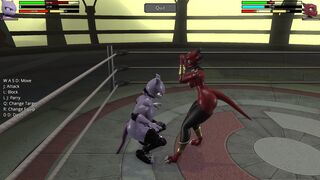 HR2 Furry: Kobold vs MewTwo