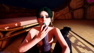 Wild Life: Andorin blowjob PT.2