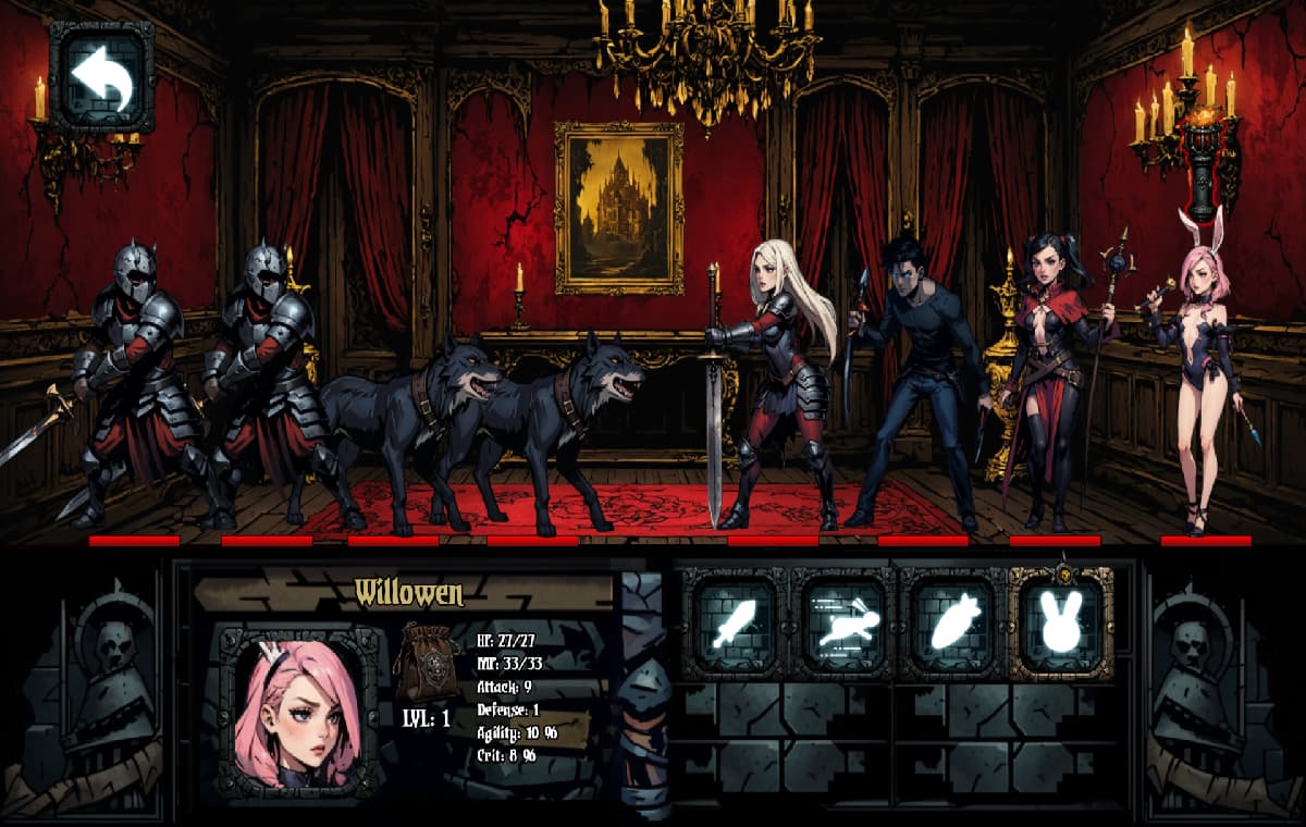 精品SLG/汉化/后宫/怀孕/双端丨Forbidden Dungeon 禁忌地牢 v0.1.5 AI汉化版【20260211】 游戏截图 2