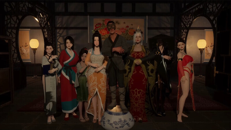 国风武侠/3D互动/后宫/开放世界/全动态丨极品采花郎 Romantic Escapades v2.1.1 官方中文步兵版+存档 【20260415】 游戏截图 5