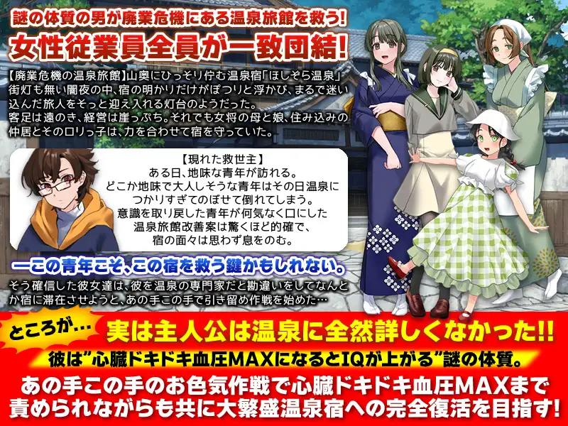 新作RPG/汉化/后宫/怀孕丨让色色温泉旅馆生意兴隆的经营游戏 エロエロ温泉旅館を繁盛させる経営ゲーム  ほしぞら温泉においでませませ！AI汉化版【20260422】 游戏截图 2