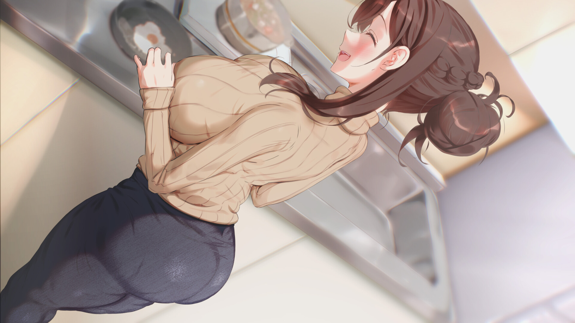 母子SLG/官中/动态/更新/双端丨妈妈为何这样 He Maid Her Fall V0.8.3 官中步兵版【20260428】 游戏截图 5