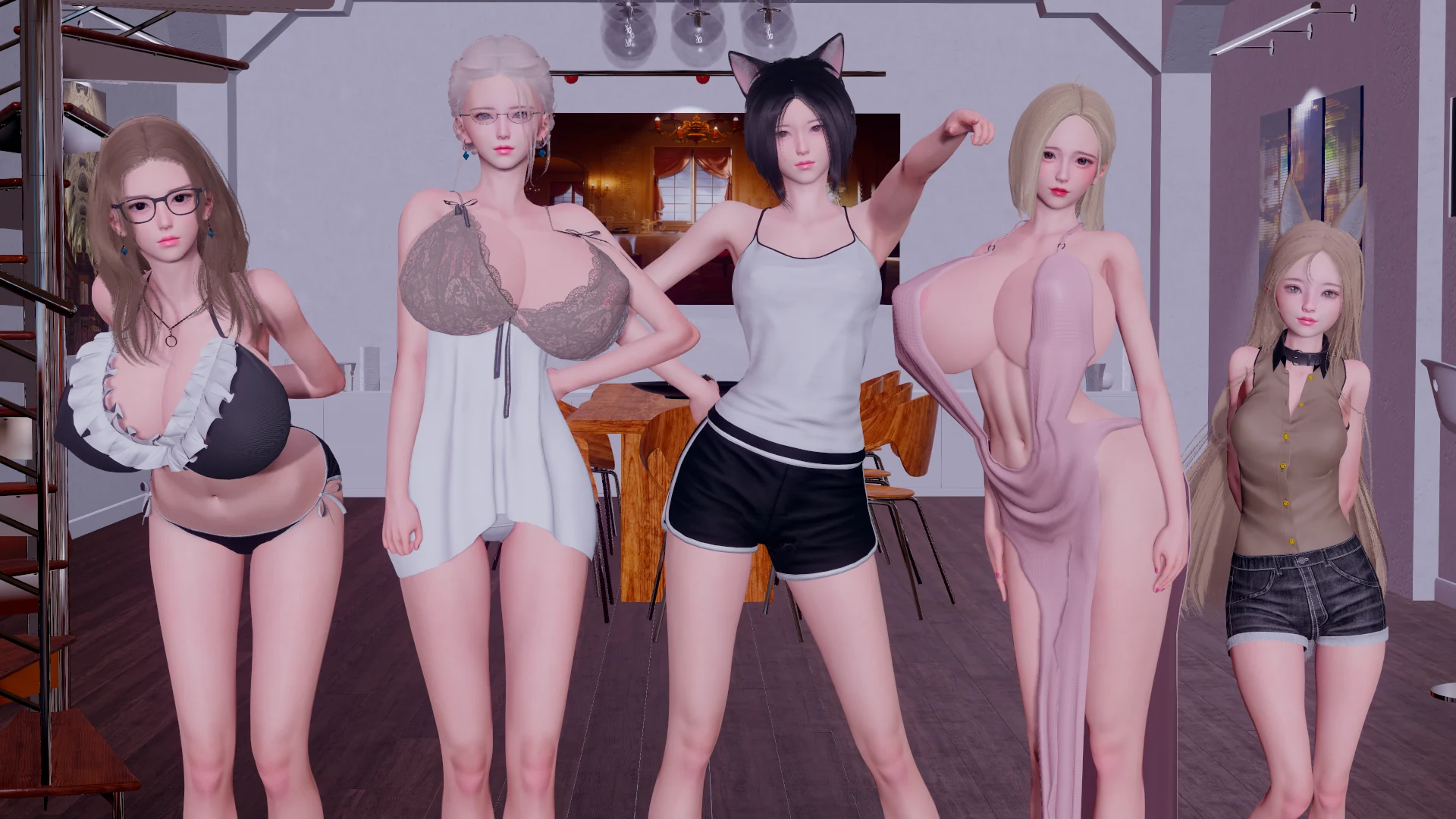 SLG/官中/双端丨败坏我的后宫/Corrupt My Harem v3.0 官方中文  mac+Linux 【20260428】 游戏截图 5