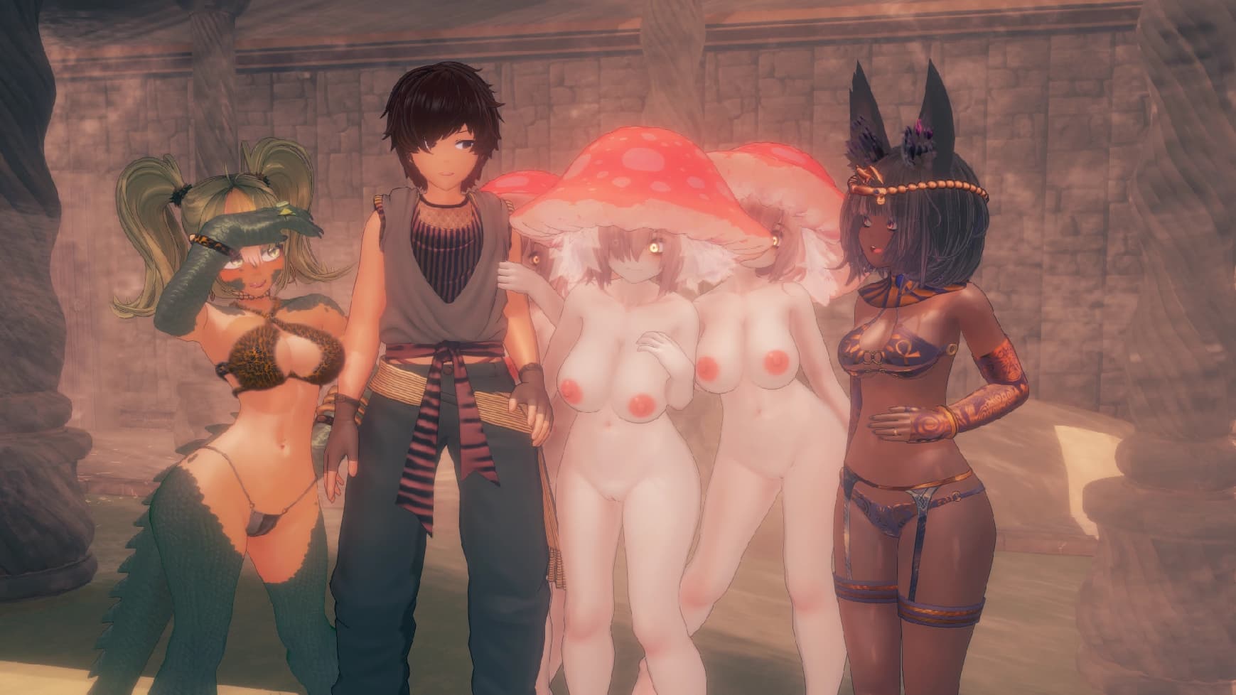 欧美SLG/汉化/动态/双端丨安库特普后宫/Harem of Ankhutep  v0.24 AI版【20260514】 游戏截图 2