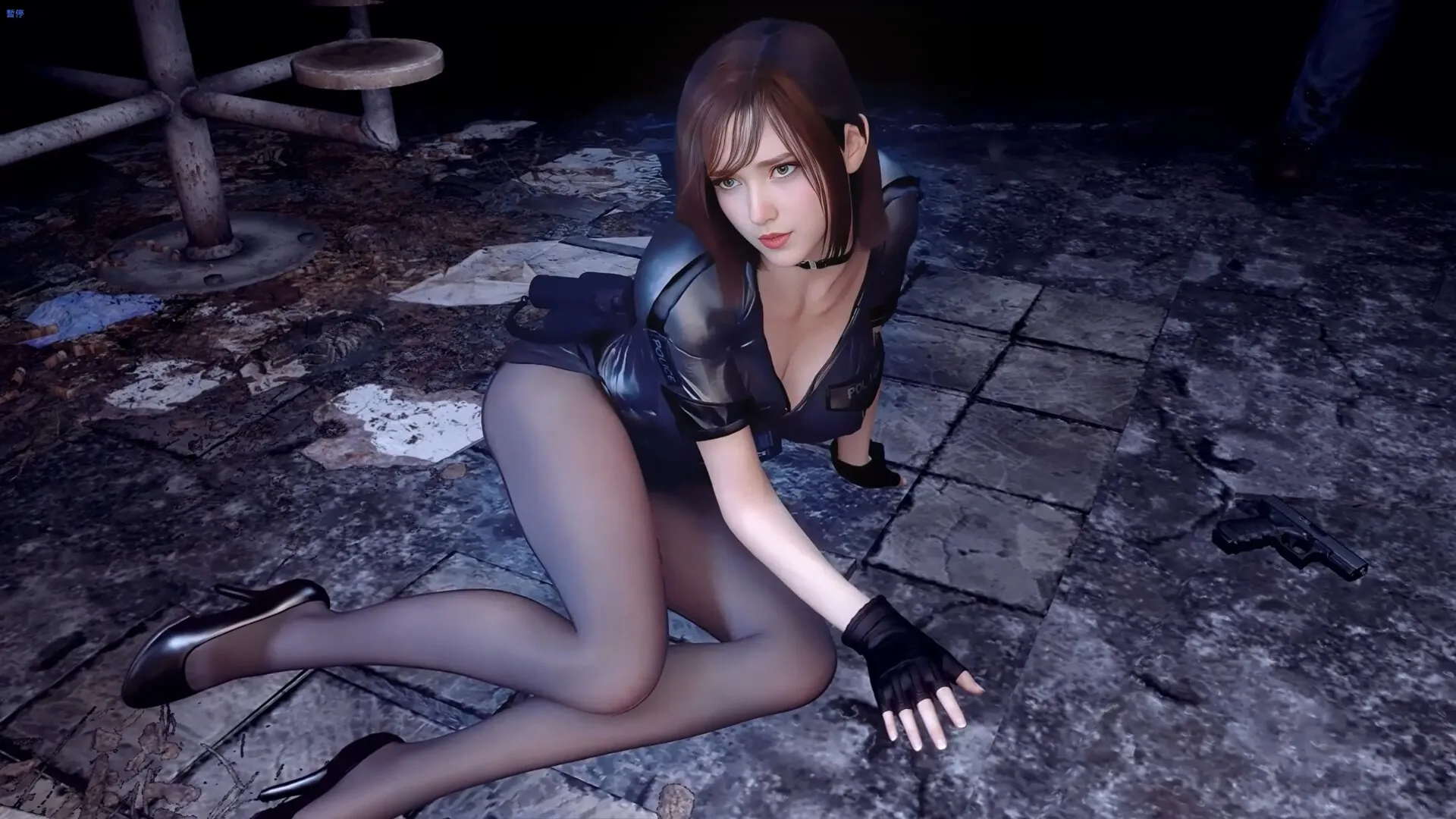 SLG/动态/官中步兵丨养成女警 - 无尽堕落的深渊 The Endless Abyss: A Busty Cop’s Corrupted Soul v1.0.8  官中高清版【20260619】 游戏截图 4