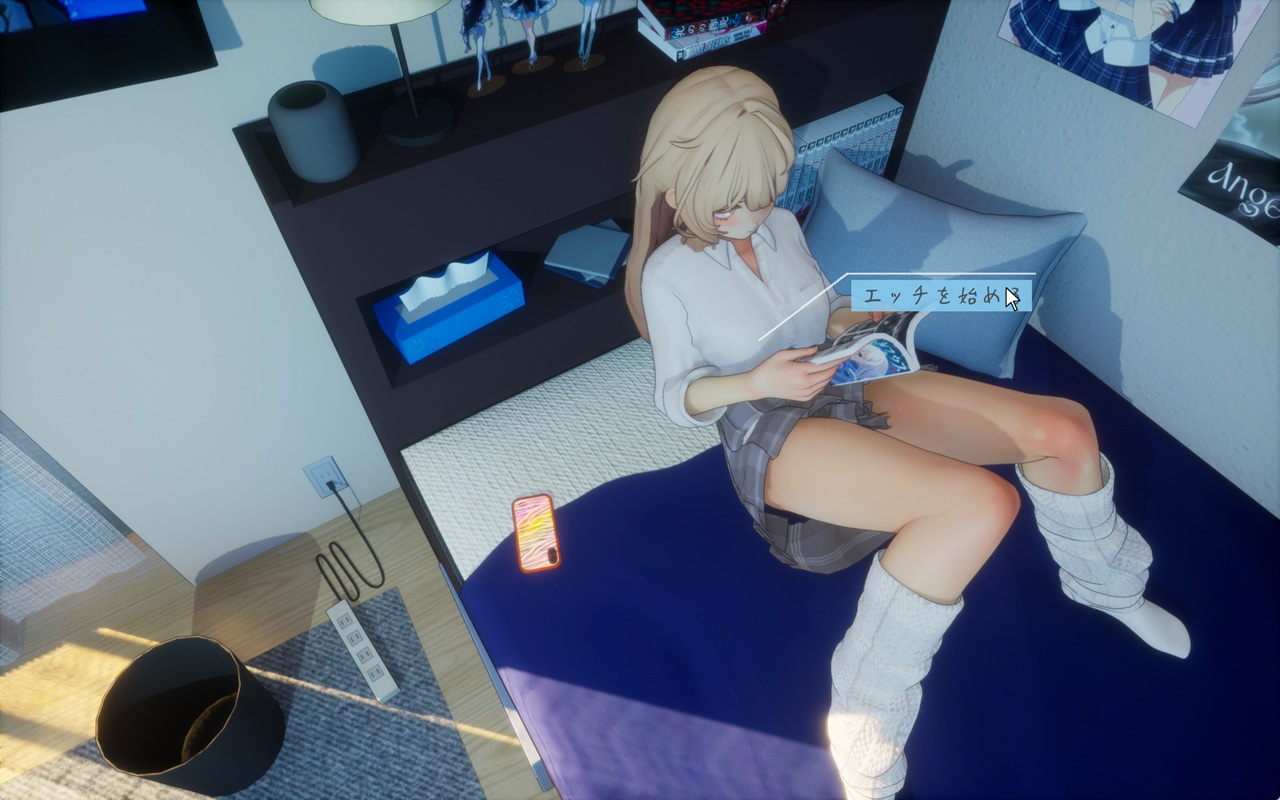 互动SLG/CV/精品丨夏之音。辣妹与宅男的秘密课后时光。夏ノ音。ギャルと、オタクと、秘密の放課後。v1.03 Demo版 【20250822】 游戏截图 6