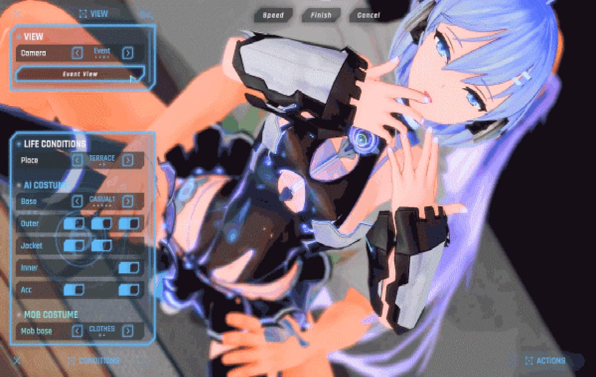 3D大作ACT/官中/更新丨驱动妖精 駆動妖精アイディールレイズ V2.1.1 官方中文版 【20250925】 游戏截图 4