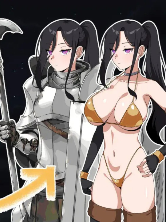 最强的女战士。可惜是个笨蛋。