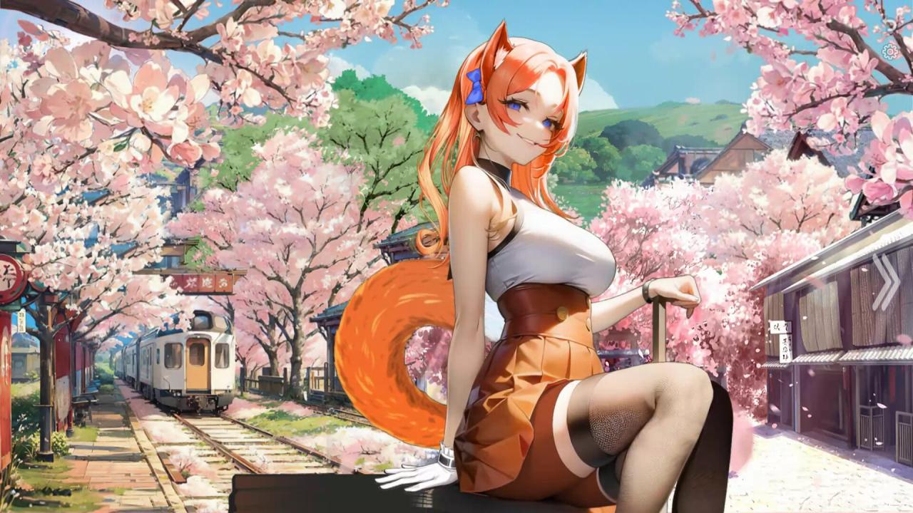SLG/新作/官中无码/有动画丨DatewithFoxgirlBui:11234358丨【20230607】 游戏截图 3