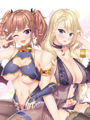 友莉和真凛想要治愈你