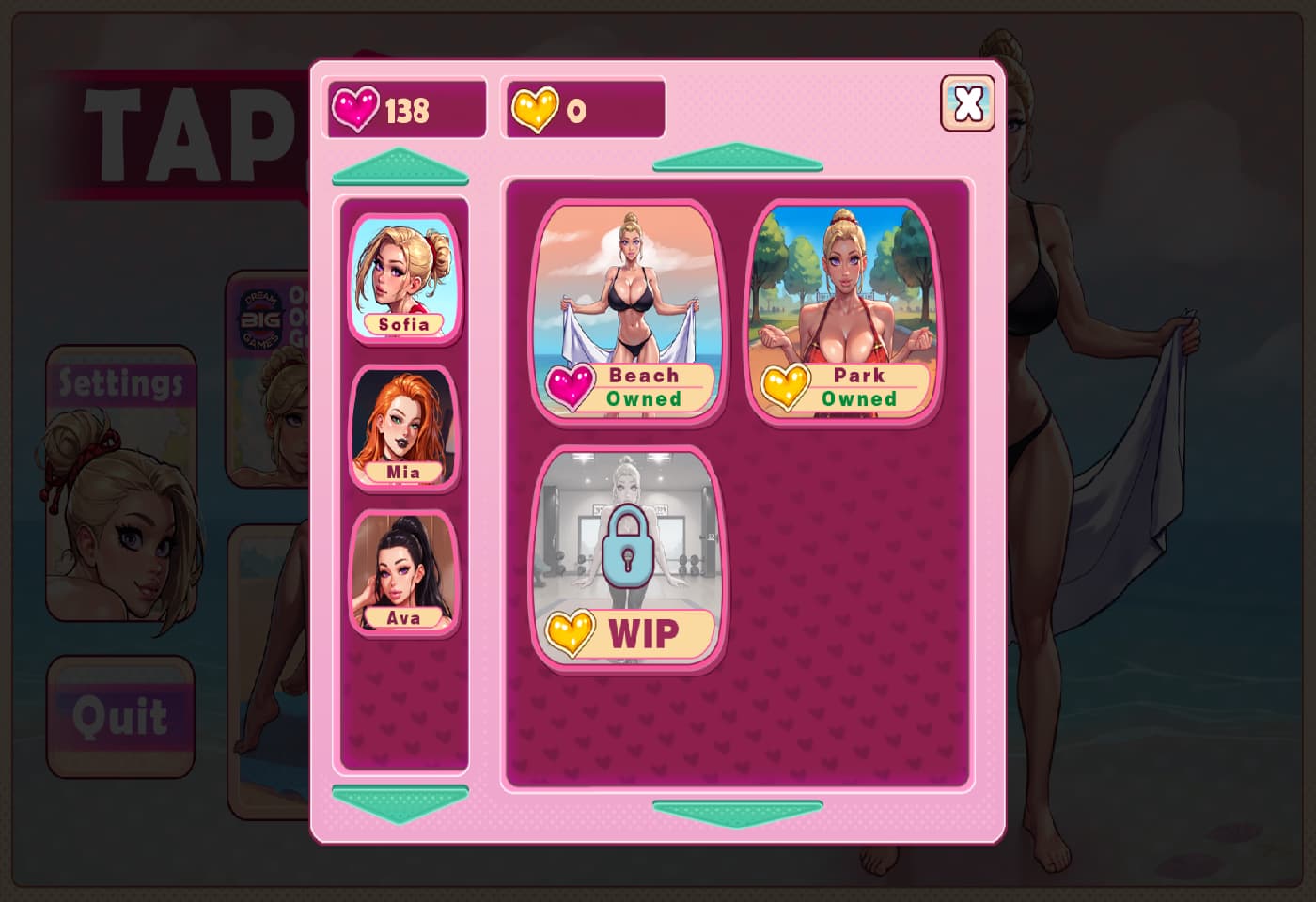 SLG/汉化丨点击 4 性爱/Tap 4 Sex/STEAM官方中文（517m）【20250313】_1 游戏截图 8