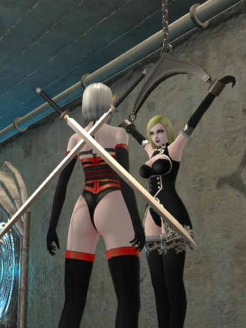 对魔忍阿莎姬外传 混沌竞技场篇 风魔米娜2！不死身的真相