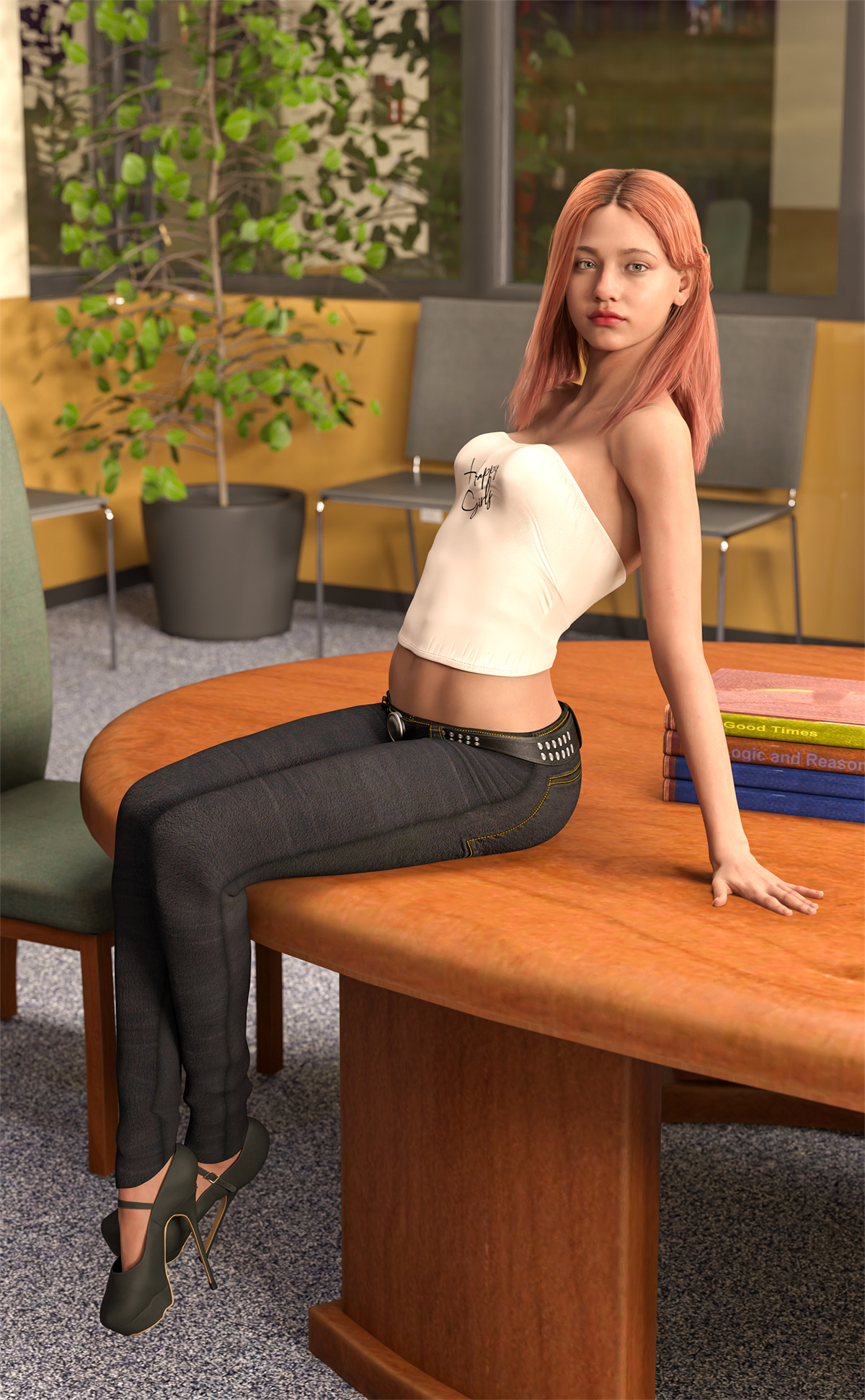 欧美SLG汉化3D丨好教官狂潮 The Good Instructor Frenzy v0.8【20230805】 游戏截图 2
