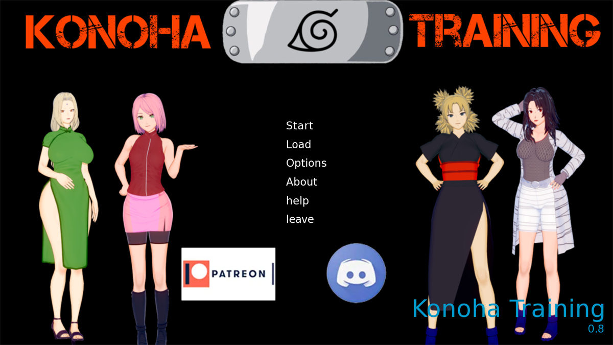 亚洲SLG/AIGPT汉化/3D丨木叶忍者训练场Konoha Training  Ch.2 v0.13【20240618】 游戏截图 4