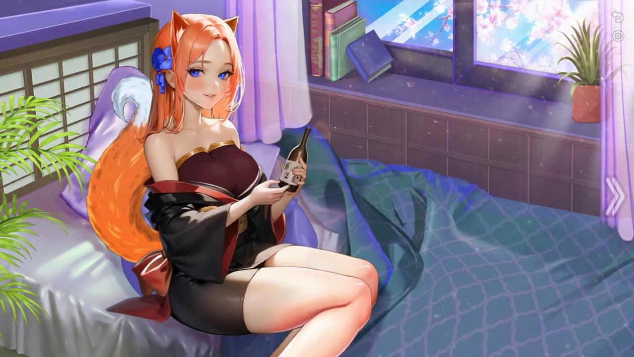 SLG/新作/官中无码/有动画丨DatewithFoxgirlBui:11234358丨【20230607】 游戏截图 1