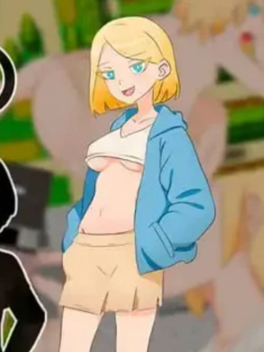 和弟弟一起散步