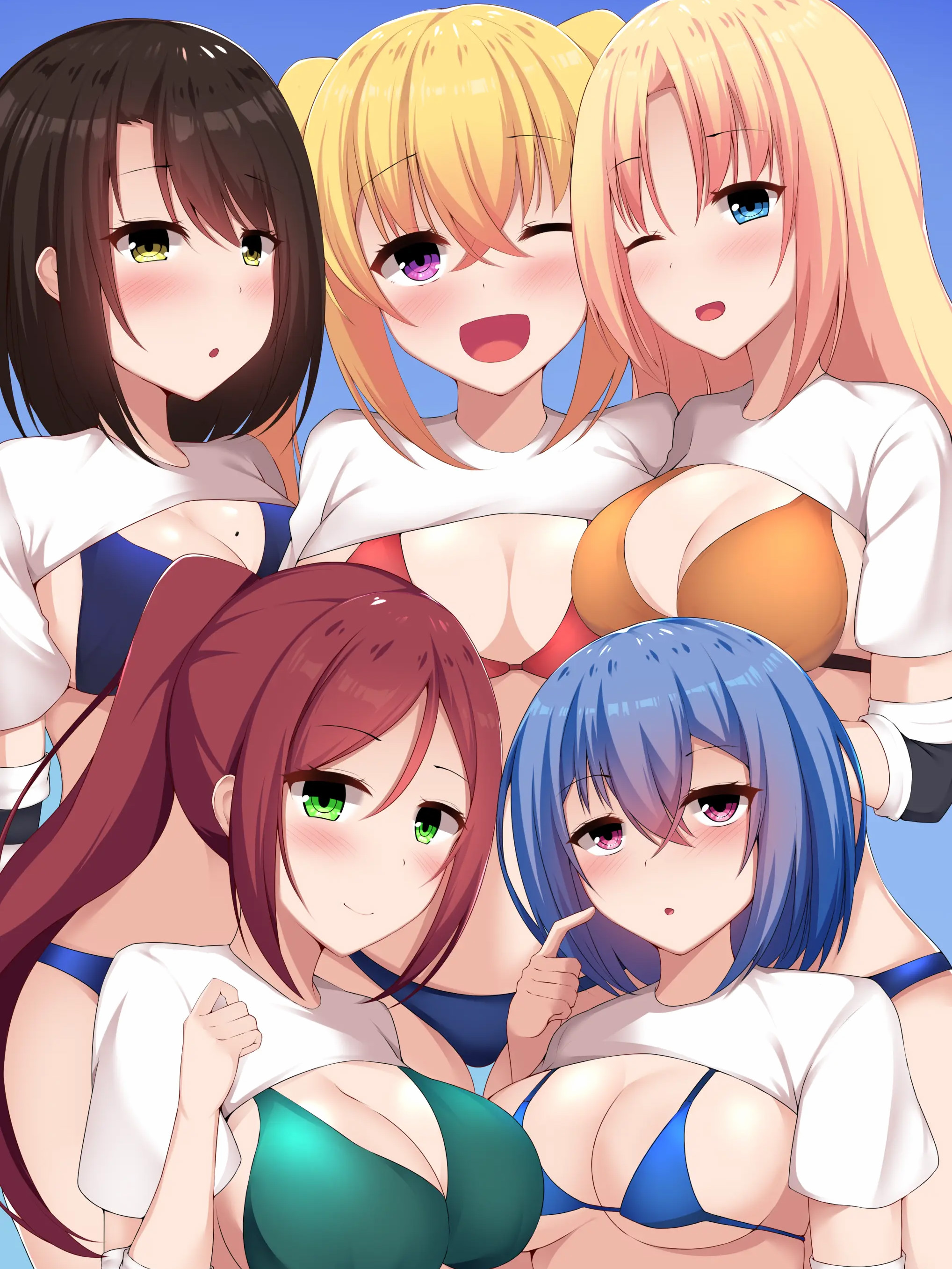 找出那个闷骚色鬼！～性强化夏合宿