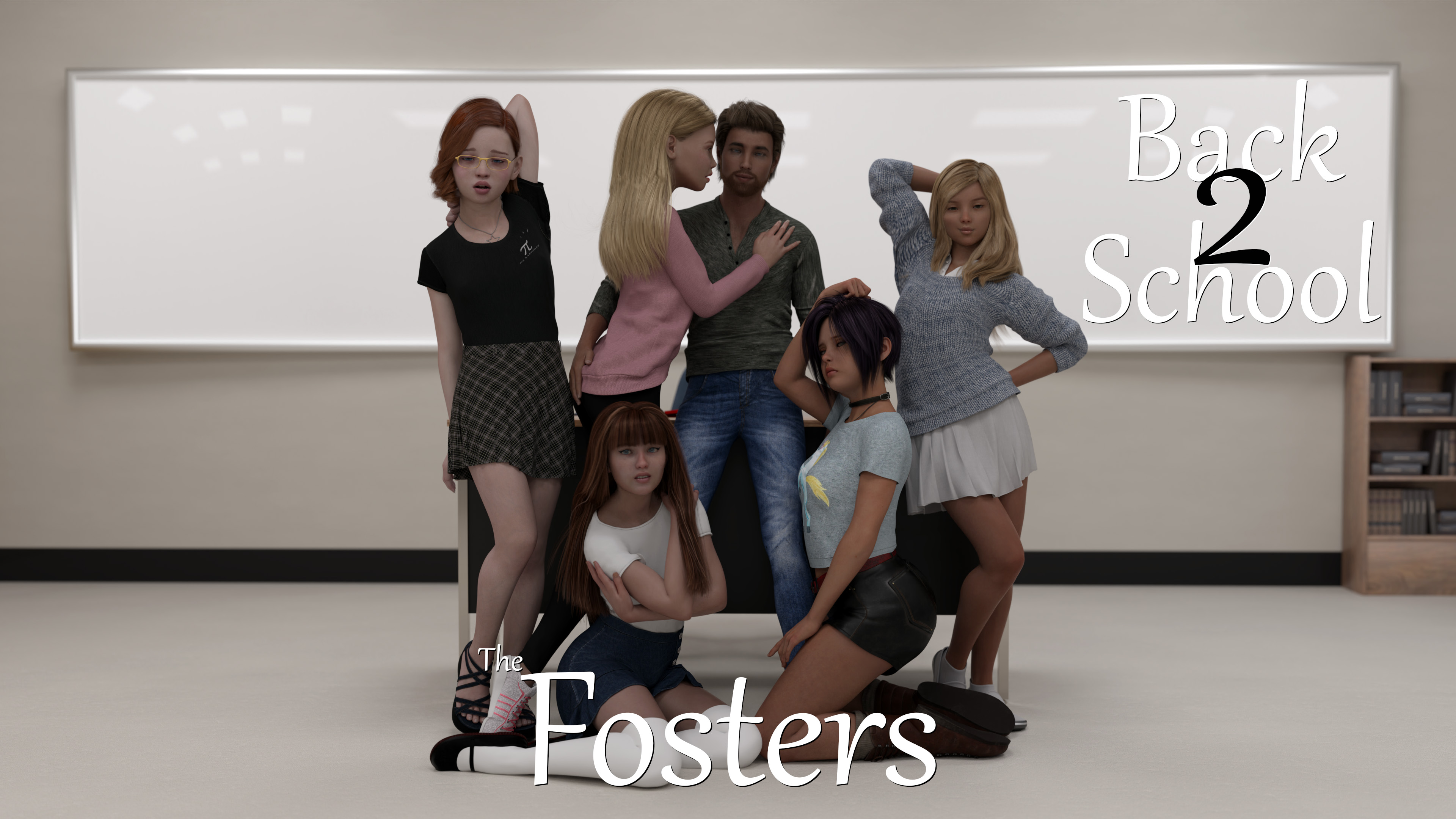 【欧美SLG汉化】福斯特一家：回到2学校 The Fosters Back 2 School v0.1 游戏截图 2