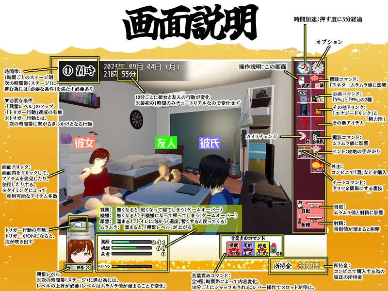 SLG/机翻/更新/有动画丨僕の彼女とヤッてみる? V1.04 【20231118】 游戏截图 7