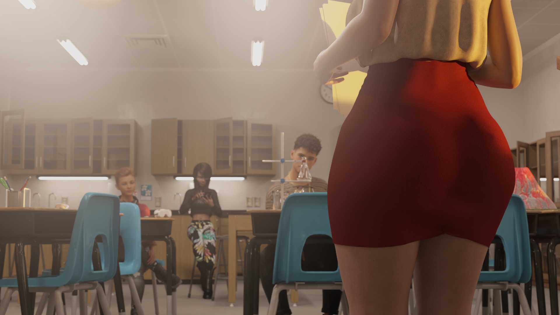 欧美SLG汉化3D丨寂静的房子SilentHouseEp.2丨【20230607】 游戏截图 2