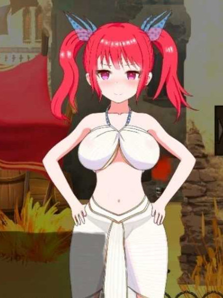 女骑士被抓到蛮族村庄并被受孕的RPG