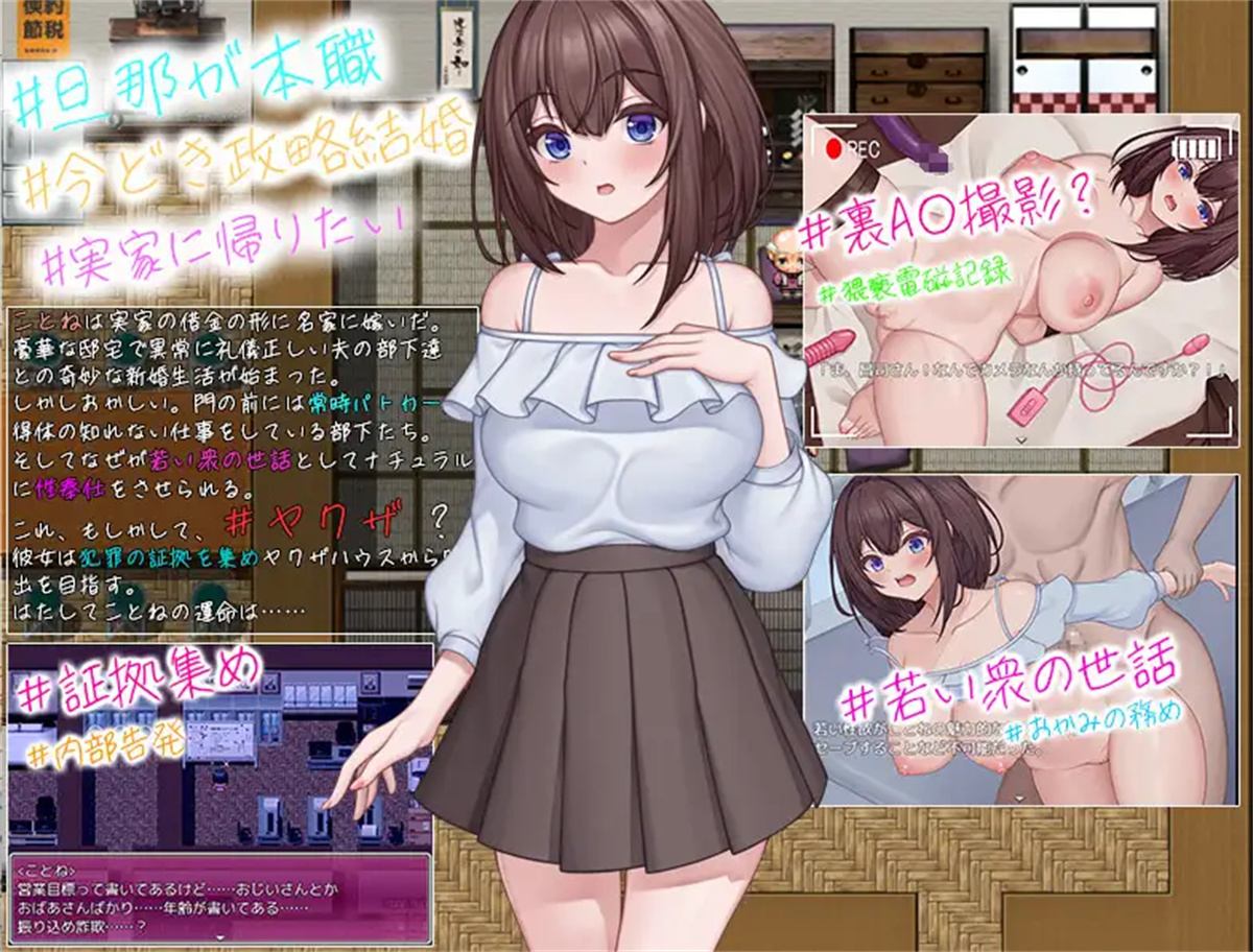 日系RPG机翻丨今日から極妻～極道の女になんかならないもんっ!～ 淫乱極妻1.0_礼包码：195217【20231221】 游戏截图 6