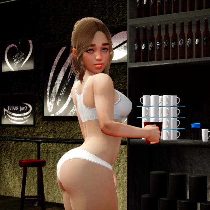 红色天空下的心