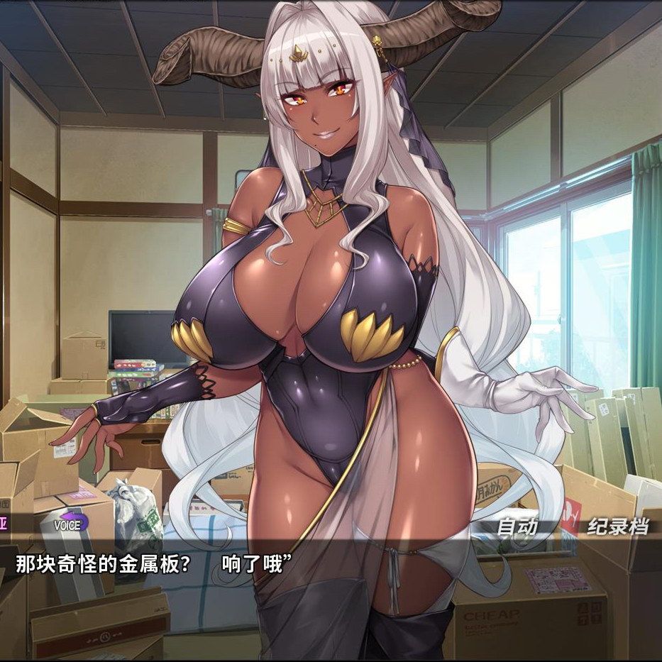 与大欧派魔王的同居生活