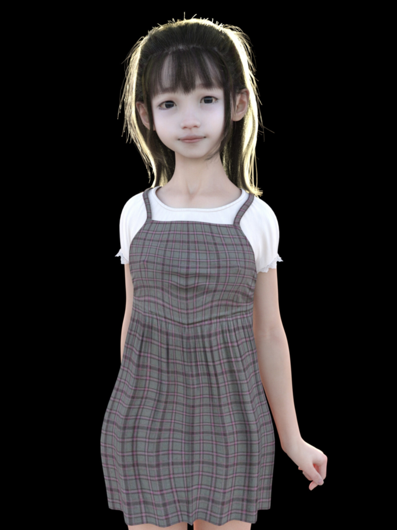 女儿的发育检查