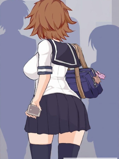 电车上，女高中生鄙视地看着我为所欲为