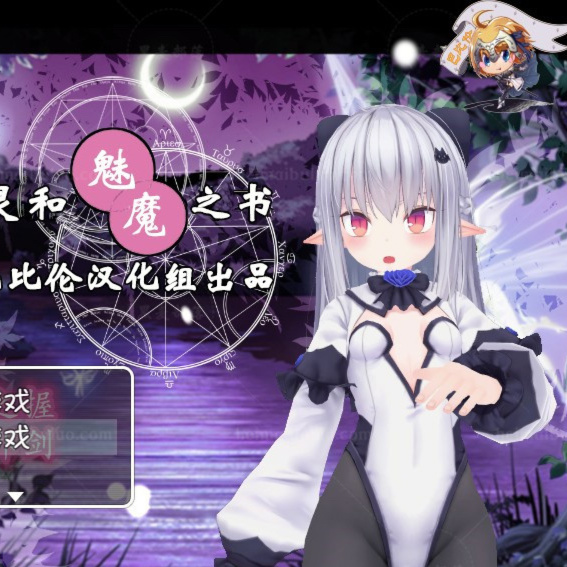 白发精灵和魅魔之书